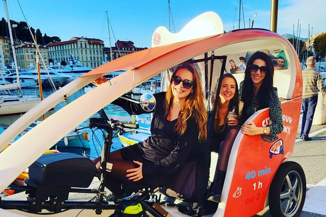 Private and Guided Velotaxi Tour in Nice 2h30 - Why a private Vélotaxi tour in Nice feels like good value