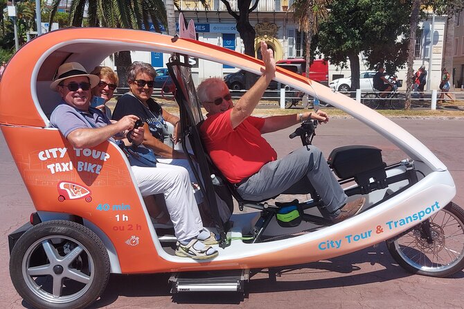 Private and Guided Velotaxi Tour in Nice 2h30 - Promenade du Paillon: shade, fountains, and easy family energy
