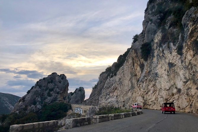 Private excursion from Villefranche in Citroën Méhari to Eze and Monaco - Why a Citroën Méhari on the Corniche Roads works so well