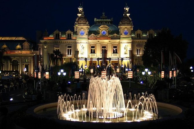 Private Tour of Monte Carlo by Night from Nice - Monaco at night, when the city feels like a show