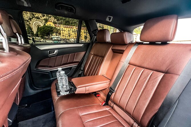 Private Transfer - from Nice Airport (NCE) to Nice, Cannes, Monaco, St Tropez - Price and Value for Up to 3 People
