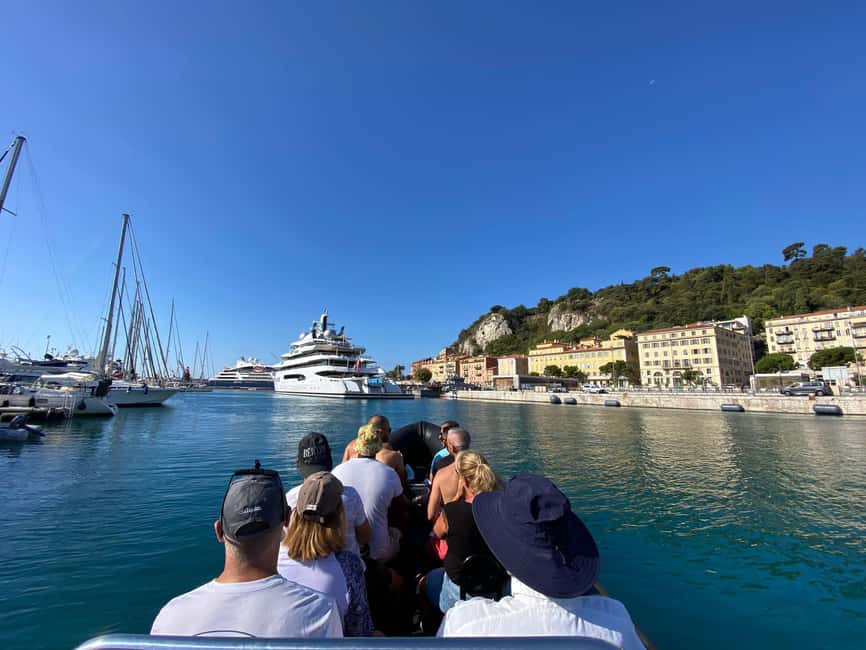 Sea excursion - Monaco from Nice - The Swim and Cooling-Off Stops: The Part You Will Remember