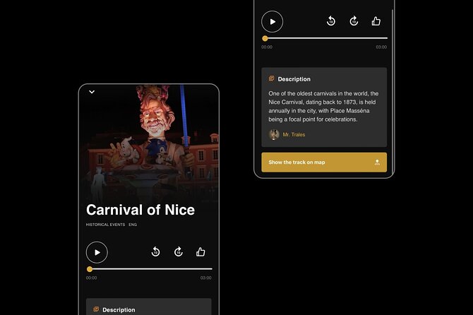 Self Guided Tours Nice With 100 Captivating Audio Stories - How the Web App and Audio Stories Work in Practice