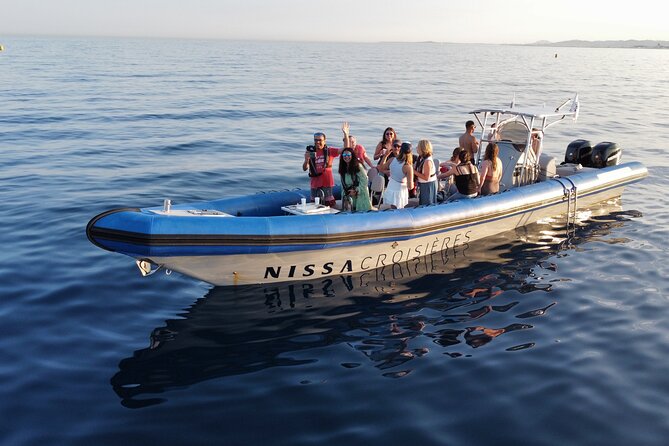 Sunset Bliss: Boat Excursion with Aperitif on French Riviera - What you get onboard: Niçoise snacks, wine, life jackets, and music