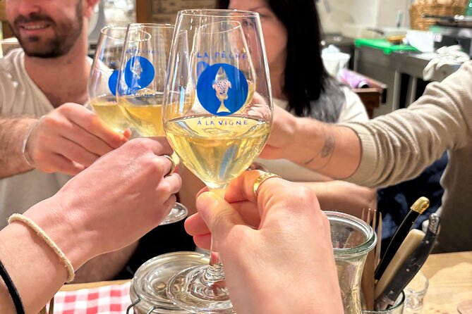 Unique Wine Tour Experience in Nice - Stop 1, La Peche A La Vigne: three wines and Italian charcuterie