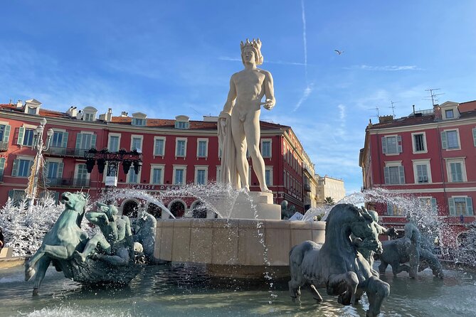Walking Tour in Nice France - Place Rossetti and Sainte-Réparate Cathedral: Old Nice in Human Scale